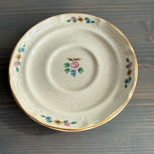 Vintage stoneware Heartland farms saucer